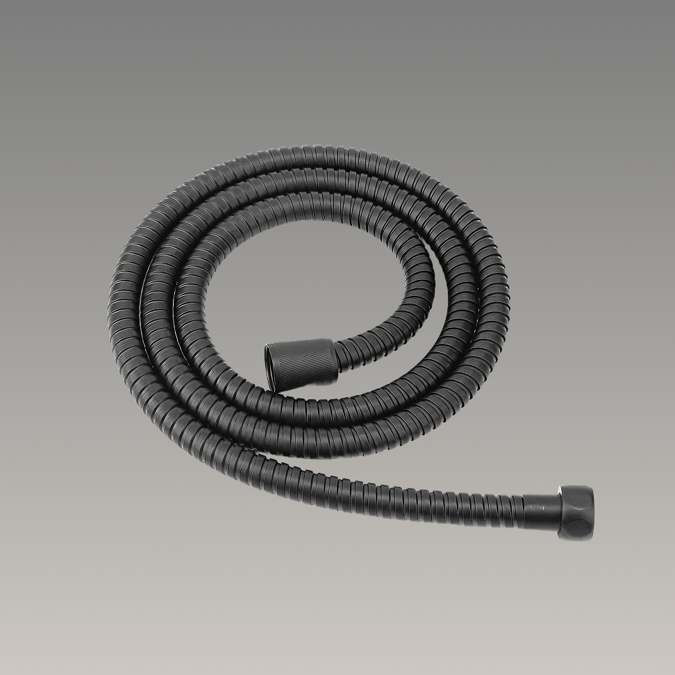 Showery® Black Universal Stainless Steel Shower Hose 1.5m1Showery UK