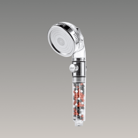 Showery® Eco - Flow: High Pressure Shower Head With Water Softening Filter1Showery UK