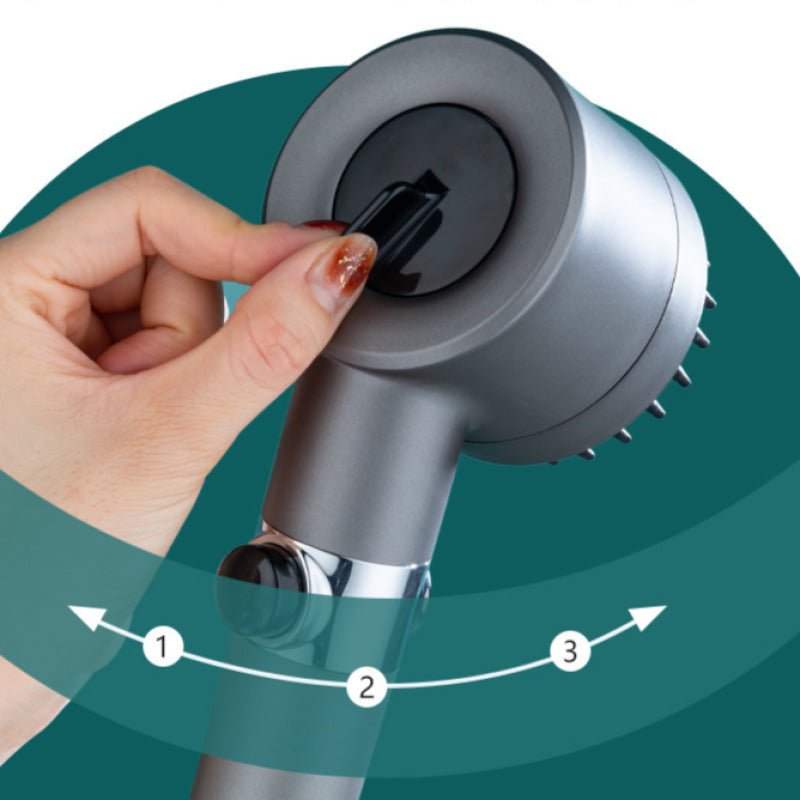 Showery® Ecoflow Massage Shower Head3Showery UK