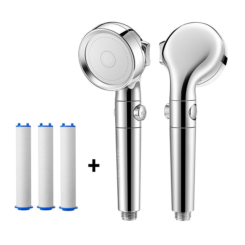 Showery® Eco Boost: Water Pressure Boosting Eco - Friendly Shower Head3Showery UK
