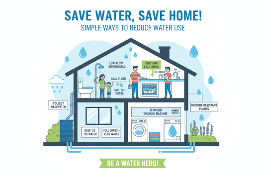 Top 10 Ways To Save Water At Home in 2026 - Showery UK
