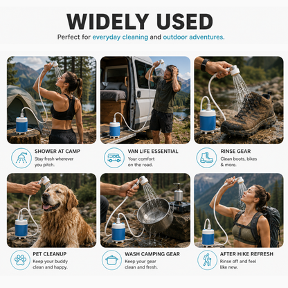 Showery® Portable Power Shower