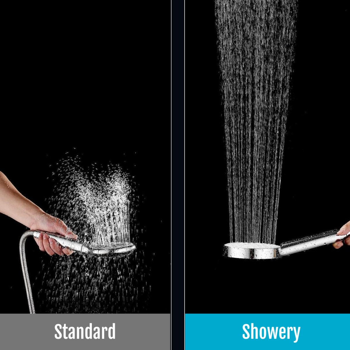 Showery® 3 - Mode Relaxing Spa Shower Head4Showery UK