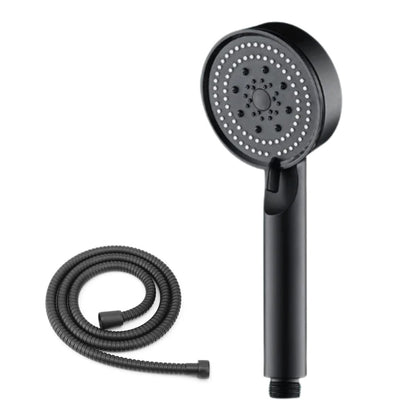 Showery® 5 Modes High Pressure Shower Head - Black12SHOWERY UK