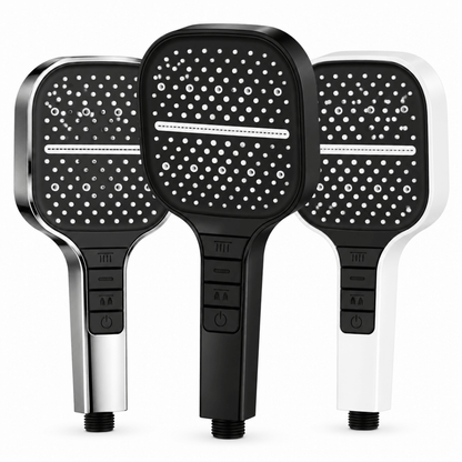 Showery® 7 Mode Water Saving Piano Shower Head2Showery UK