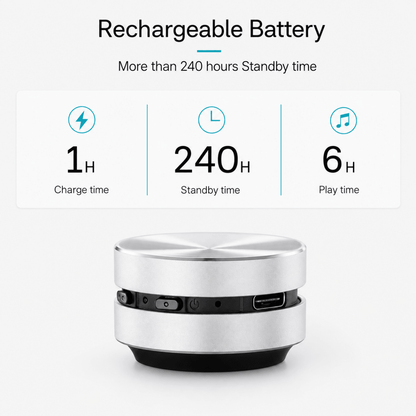 Showery® Beat 2.0 Waterproof Bluetooth Bathroom & Shower Speaker10Showery UK