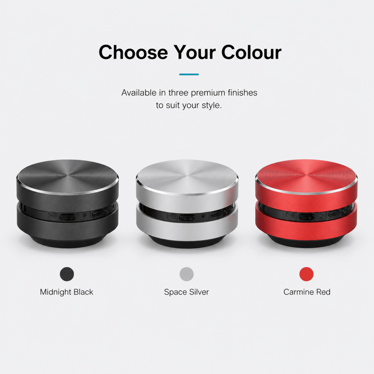 Showery® Beat 2.0 Waterproof Bluetooth Bathroom & Shower Speaker4Showery UK