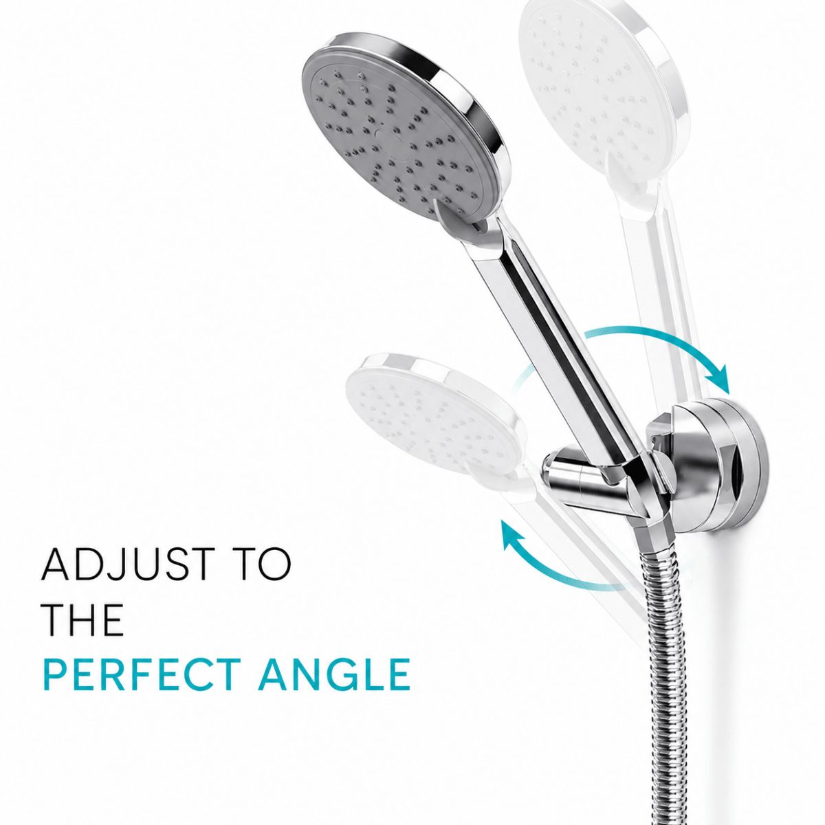 Showery® EasyGrip Shower Head Holder Bracket8Showery UK