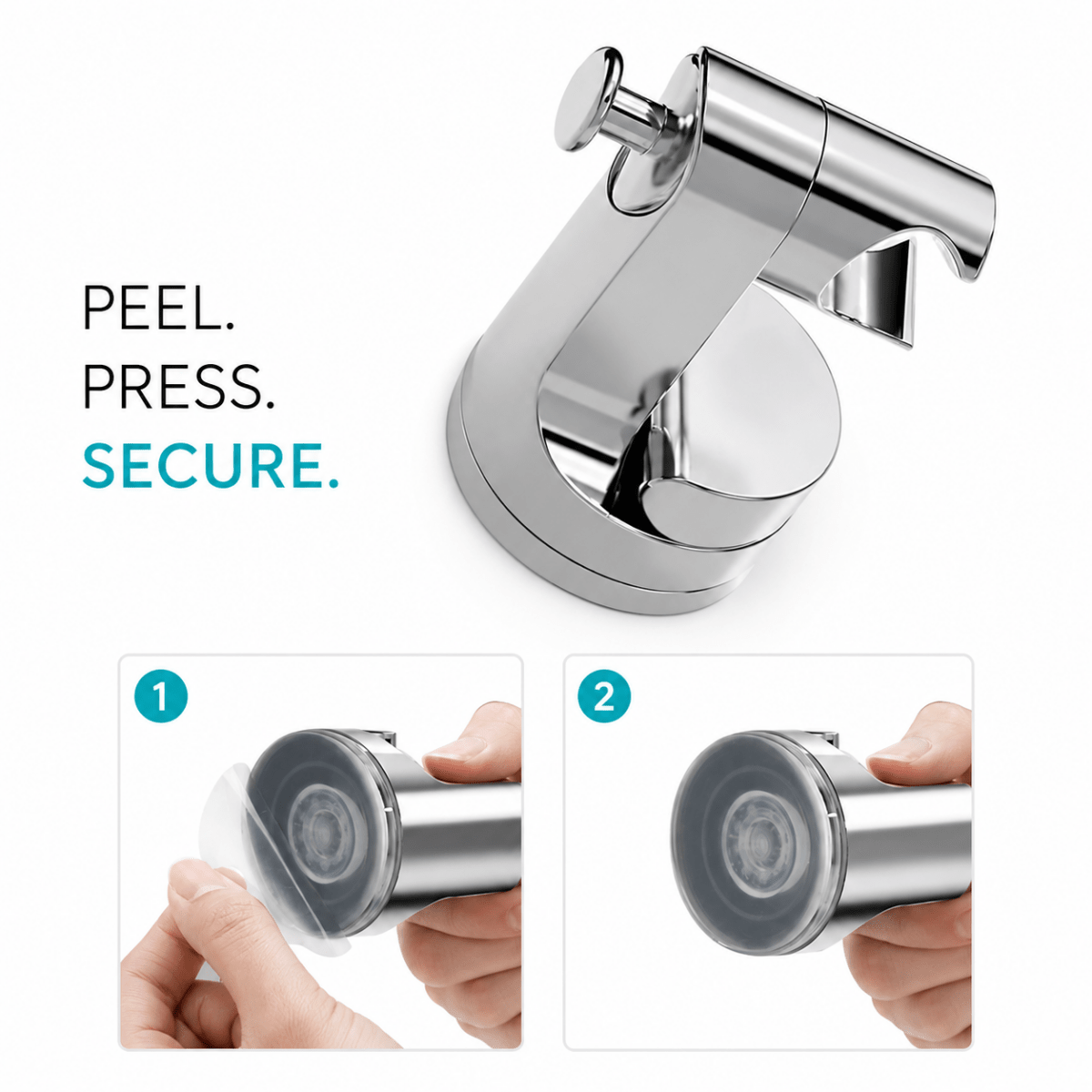 Showery® EasyGrip Shower Head Holder Bracket11Showery UK