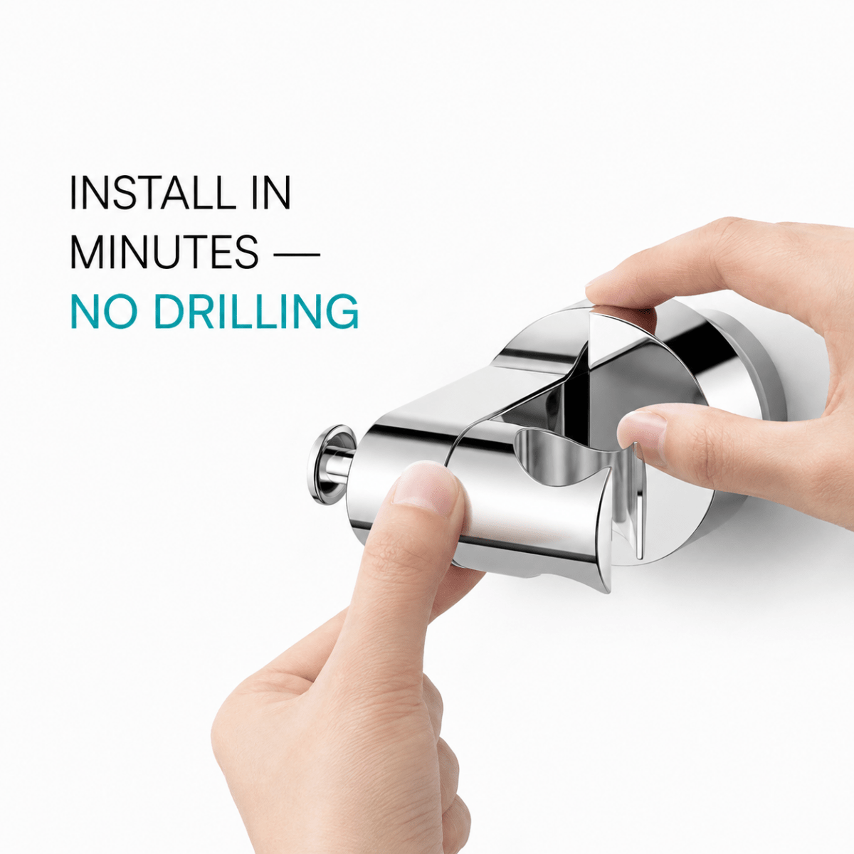 Showery® EasyGrip Shower Head Holder Bracket9Showery UK