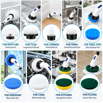 Showery® EasyScrub Cordless Electric Bathroom Cleaner2Showery UK