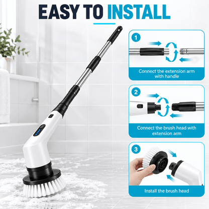 Showery® EasyScrub Cordless Electric Bathroom Cleaner5Showery UK