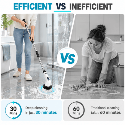 Showery® EasyScrub Cordless Electric Bathroom Cleaner6Showery UK