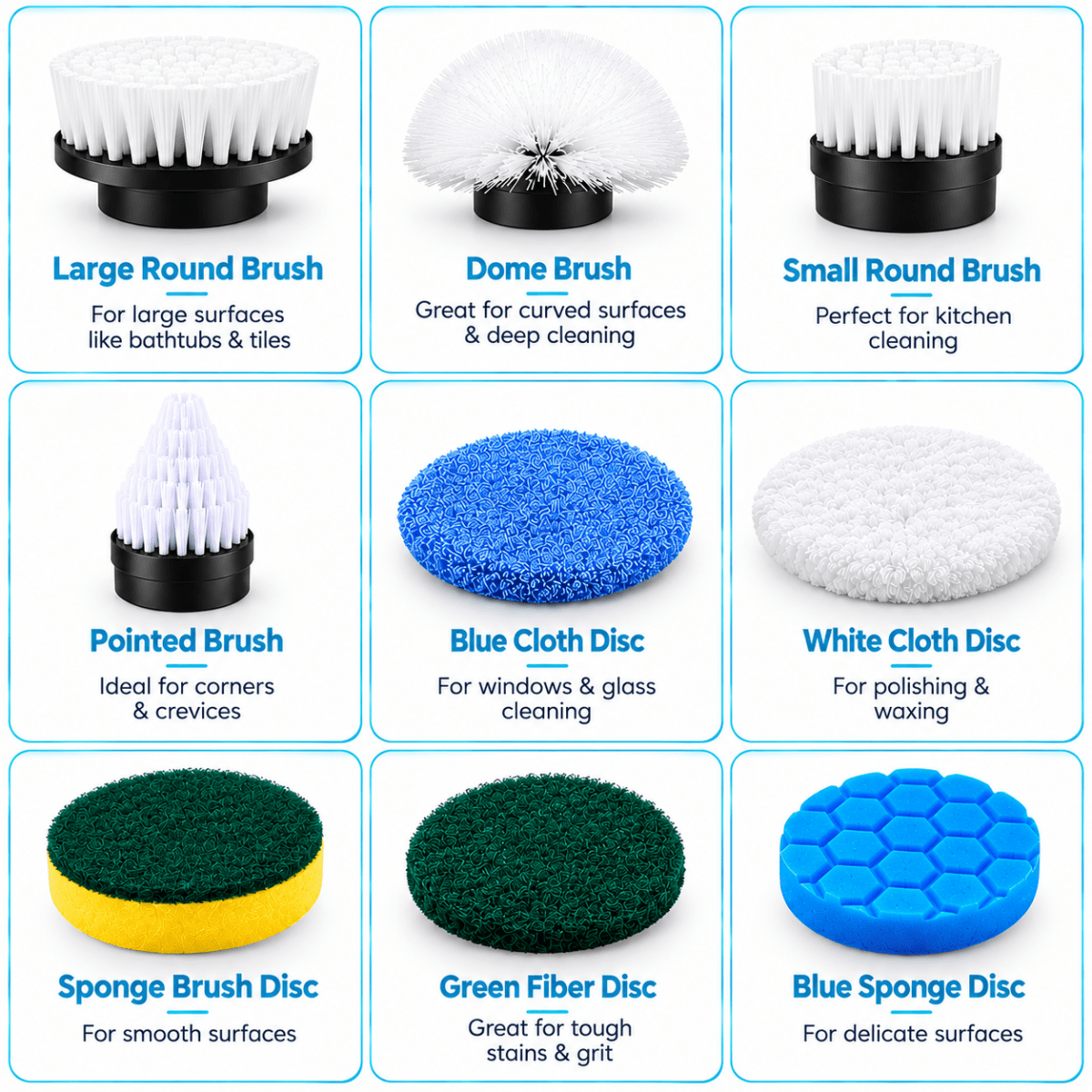 Showery® EasyScrub Cordless Electric Bathroom Cleaner3Showery UK