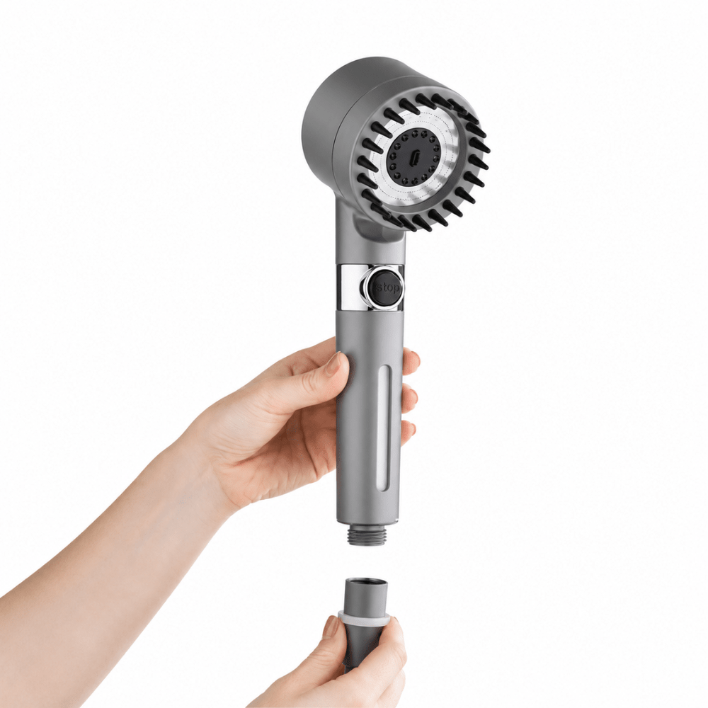 Showery® Ecoflow Massage Shower Head2Showery UK