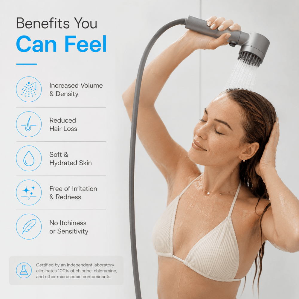 Showery® Ecoflow Massage Shower Head7Showery UK
