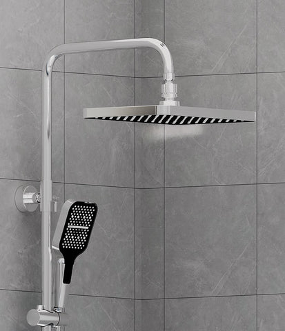 Showery® Luxury High Pressure Overhead Rain and Handheld Shower Set8Showery UK