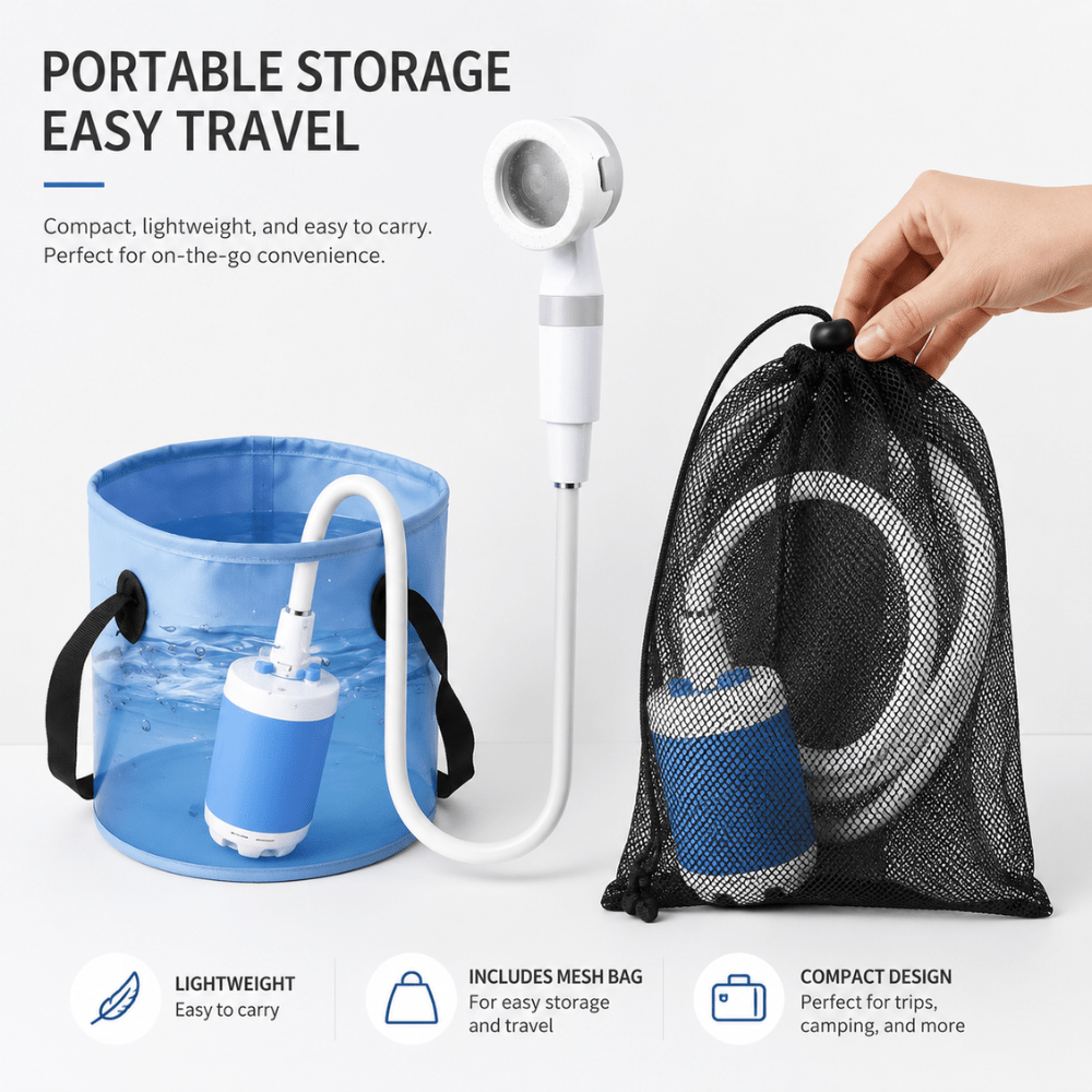 Showery® Portable Power Shower3Showery UK