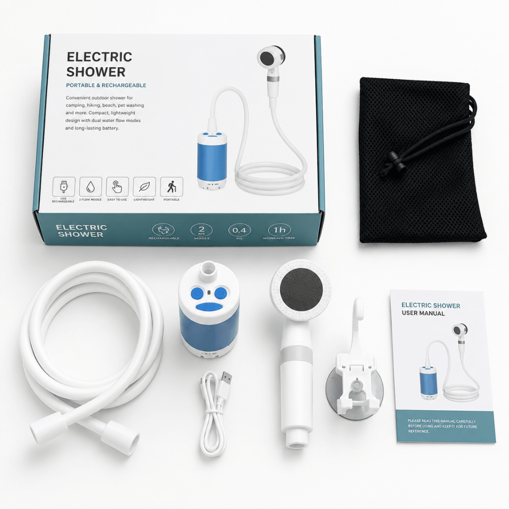 Showery® Portable Power Shower6Showery UK
