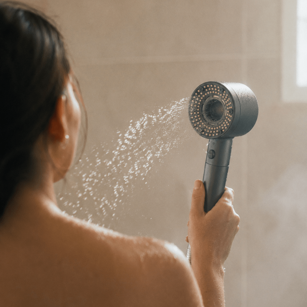 Showery® Pure Stream Pressure Boosting & Water Softening Shower Head2Showery UK