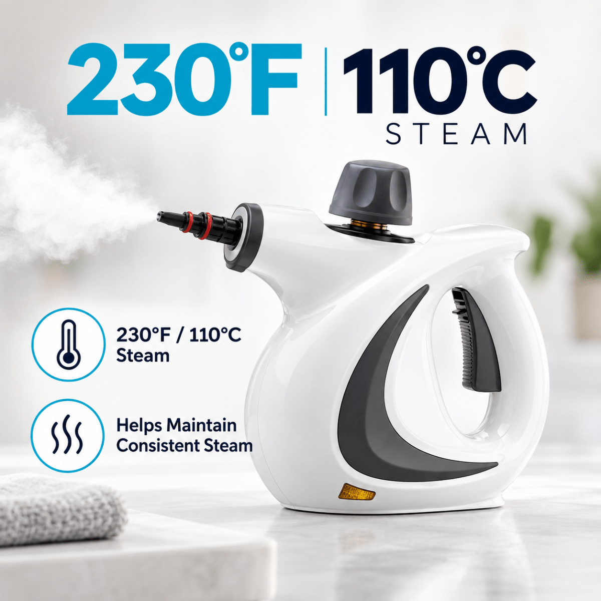 Showery® Steam Pro – Professional Handheld Steam Cleaner2Showery UK