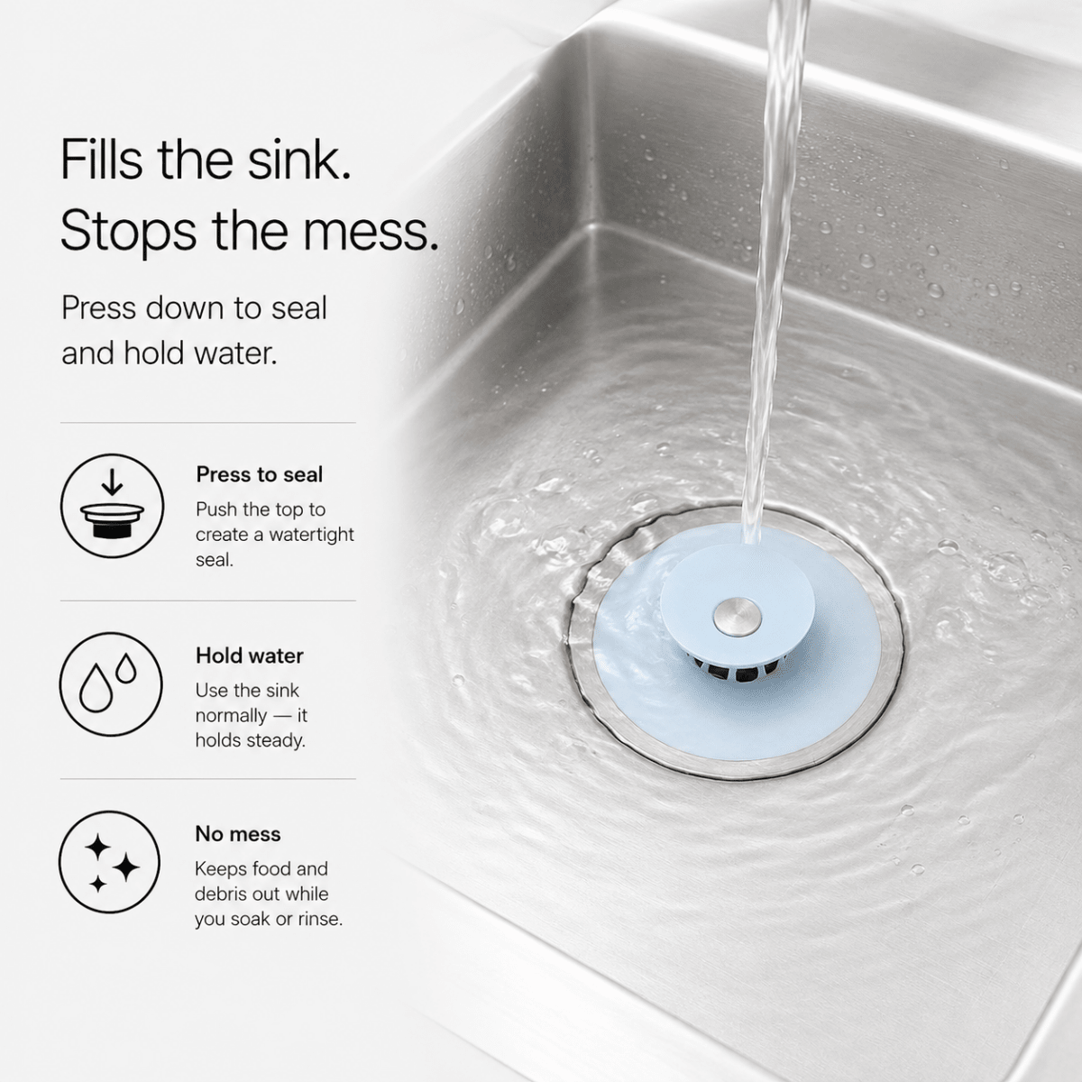 Showery® Ultimate Drain Plug6Showery UK