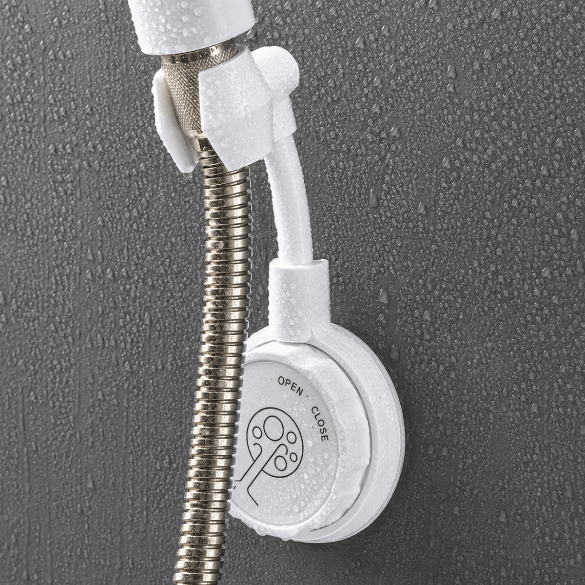 Showery® Universal Adjustable Shower Head Holder Bracket2Showery UK