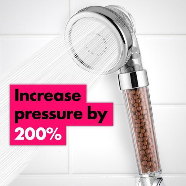 Showery® 3 Mode High Pressure & Water Softening Shower Head3Showery UK