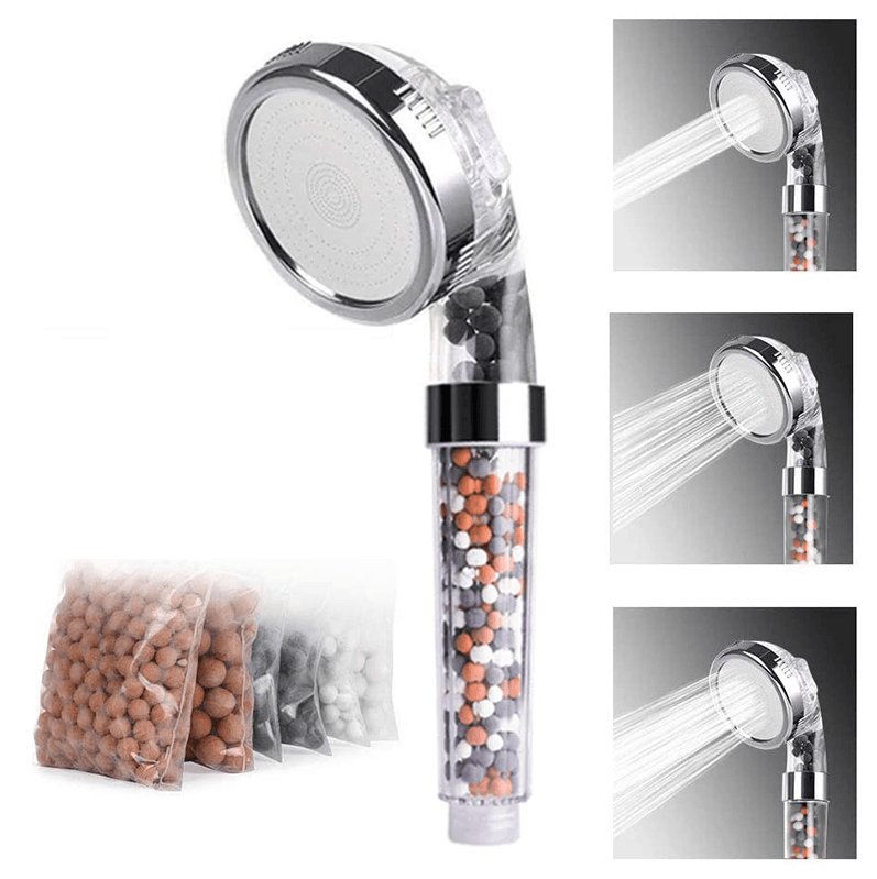 Showery® 3 Mode High Pressure & Water Softening Shower Head7Showery UK