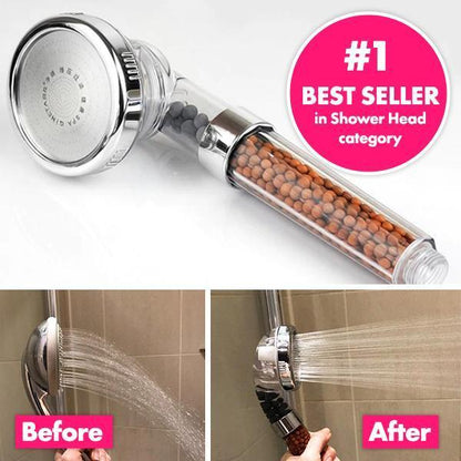 Showery® 3 Mode High Pressure & Water Softening Shower Head1Showery UK