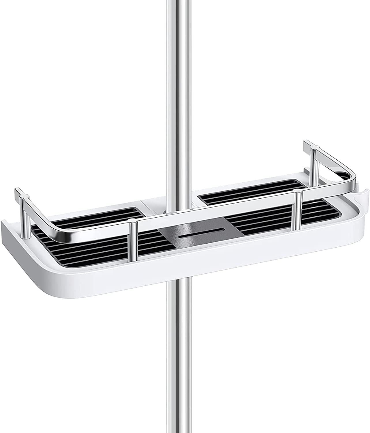 ® No Drill Shower Caddy Effortless Shower Rail Installation