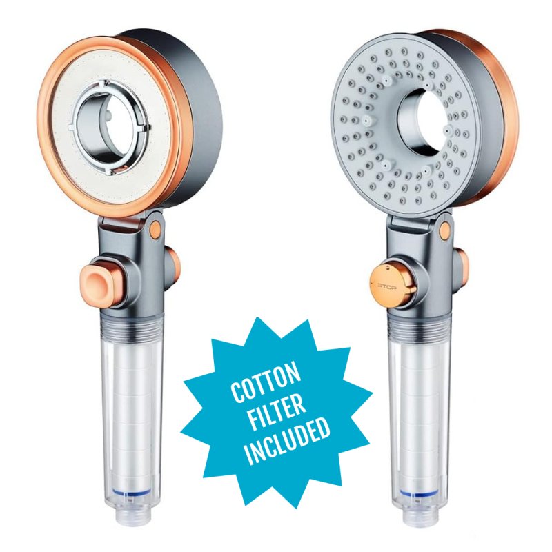 ® DyFlow Spa Like Shower Head Cotton Filter