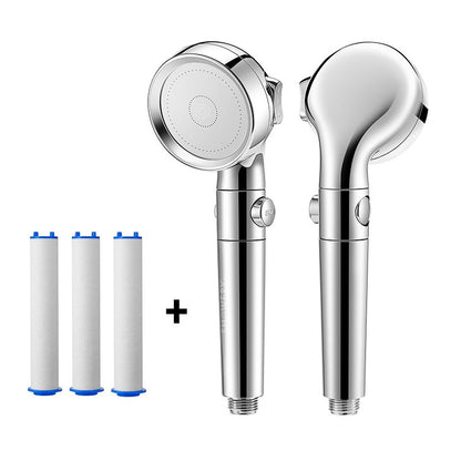 Showery® Eco Boost: Water Pressure Boosting Eco - Friendly Shower Head3Showery UK